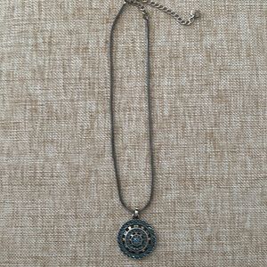 Swarovski Crystal Medallion Necklace